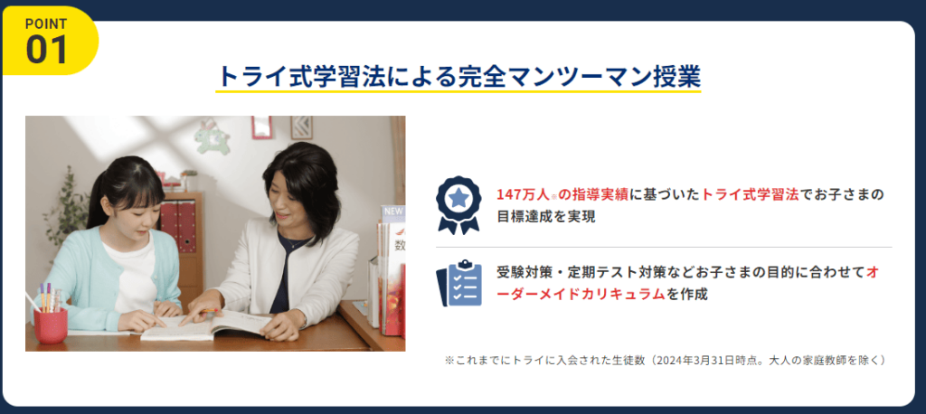 家庭教師のトライがADHD（注意欠如・多動症）の特性を持つお子さまにおすすめな理由