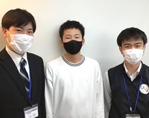 三村先生と横山さんと近藤先生